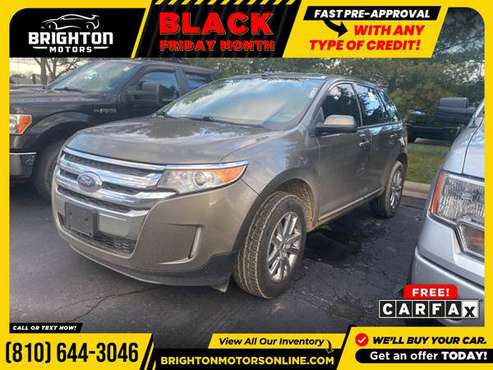 2014 Ford Edge SEL FOR ONLY $191/mo! - cars & trucks - by dealer -... for sale in Brighton, MI