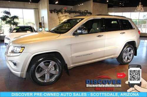 2014 Jeep Grand Cherokee RWD 4dr Overland Turbo Diesel - cars &... for sale in Scottsdale, AZ