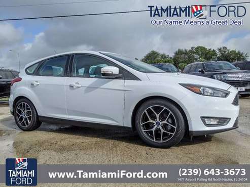 2017 Ford Focus Oxford White BIG SAVINGS! - cars & trucks - by... for sale in Naples, FL