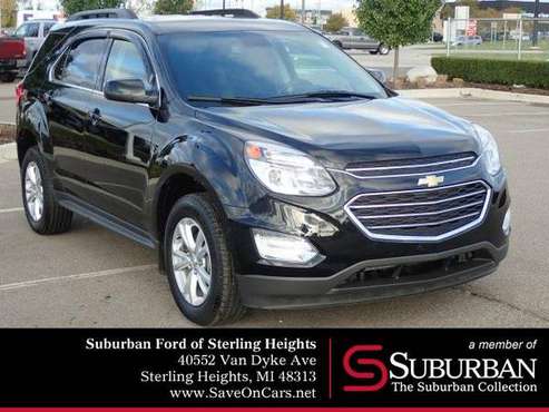 2016 Chevrolet Equinox SUV LT (Black) GUARANTEED APPROVAL for sale in Sterling Heights, MI