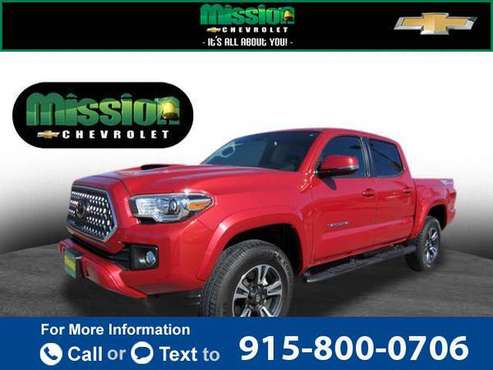 2018 Toyota Tacoma TRD Off Road pickup Barcelona Red Metallic for sale in El Paso, TX