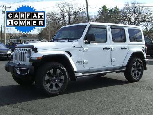 ► 2019 JEEP WRANGLER UNLIMITED SAHARA - TOTALLY LOADED WITH OPTIONS... for sale in Feeding Hills, NY