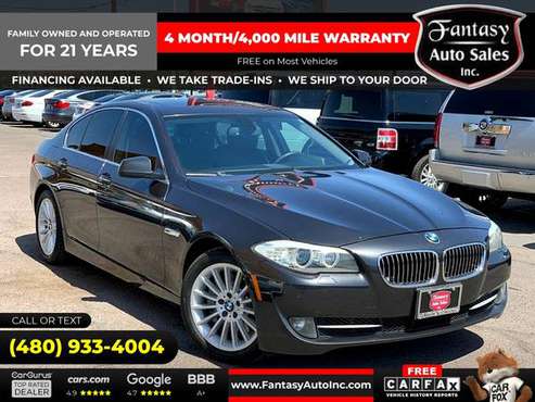 2013 BMW 5 Series 535i 535 i 535-i FOR ONLY 294/mo! for sale in Phoenix, AZ