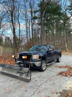 2011 GMC SIERRA 1500 4X4 EXTENDED CAB WITH PLOW 60K MILES - cars &... for sale in Worcester, CT