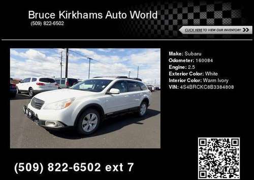 2011 Subaru Outback 2.5i Limited Buy Here Pay Here for sale in Yakima, WA