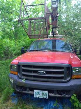 2000 F550 SU34 Bucket Truck - cars & trucks - by owner - vehicle... for sale in Springfield, VT