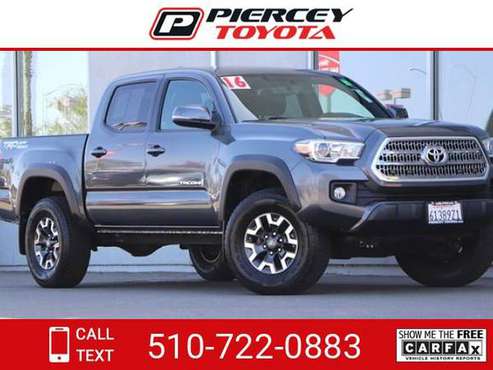 2016 Toyota Tacoma TRD Offroad offroad Gray - - by for sale in Milpitas, CA