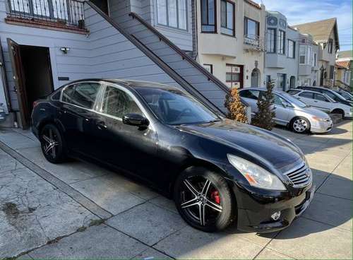 Infinity g37 - cars & trucks - by owner - vehicle automotive sale for sale in San Francisco, CA