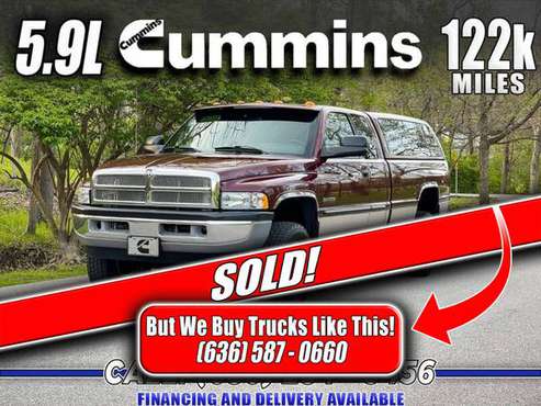 SOLD 2002 Dodge Ram 5 9 Cummins Diesel 4x4 Stick Shift (1-Owner) for sale in Eureka, MO