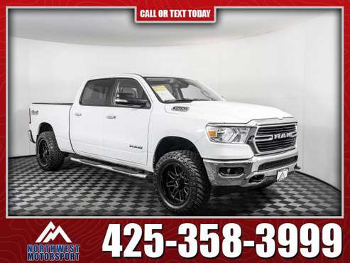 Lifted 2019 Dodge Ram 1500 Bighorn 4x4 - - by dealer for sale in Lynnwood, WA