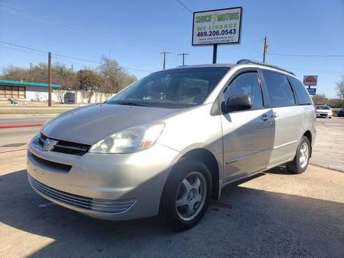 2005 TOYOTA SIENNA CE - cars & trucks - by dealer - vehicle... for sale in Garland, TX