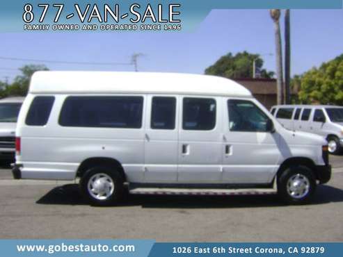 2008 Ford Econoline EXTENDED Hi-Top Raised Roof Passenger Cargo Van... for sale in SF bay area, CA