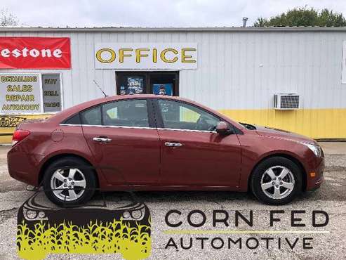 2012 CHEVROLET CRUZE LT+LOW MILES+SERVICED+FINANCING+WARRANTY for sale in CENTER POINT, IA