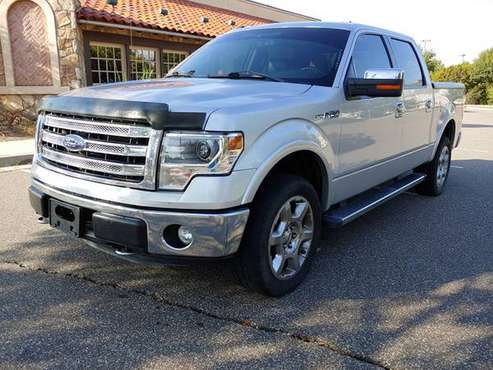 2013 FORD F-150 CREW CAB LARIAT 4X4 LEATHER NAV CLEAN CARFAX WONT LAST for sale in Norman, KS
