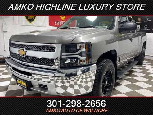 2012 Chevrolet Chevy Silverado 1500 LT 4x4 LT 4dr Extended Cab 6.5... for sale in Waldorf, MD