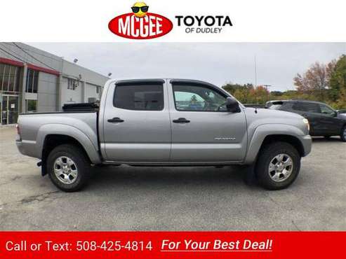 2015 Toyota Tacoma Base pickup Silver for sale in Dudley, MA