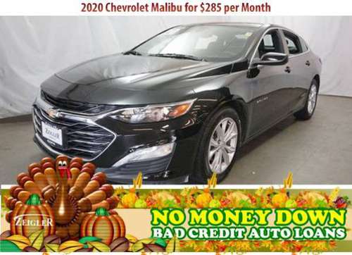 $285/mo 2020 Chevrolet Malibu Bad Credit & No Money Down OK - cars &... for sale in Chicago, IL