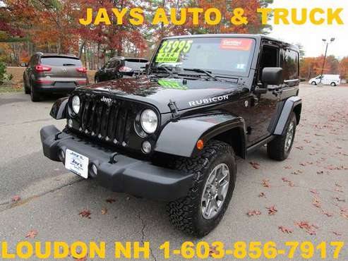2015 JEEP WRANGLER RUBICON 4X4 LOADED ONLY 99K WITH CERTIFIED... for sale in LOUDON, ME