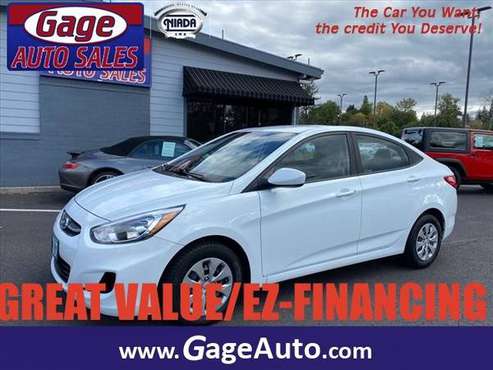 2016 Hyundai Accent SE SE Sedan 6A - cars & trucks - by dealer -... for sale in Milwaukie, OR