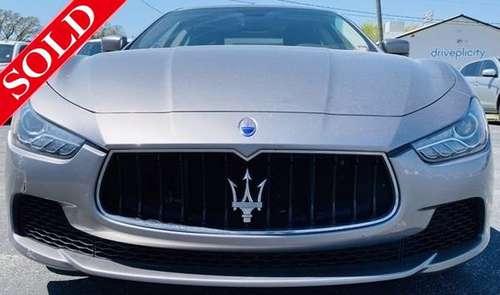 SLEEK Silver GHIBLI 2016 Maserati S Q4 AWD Sedan SUNROOF for sale in Clinton, MO