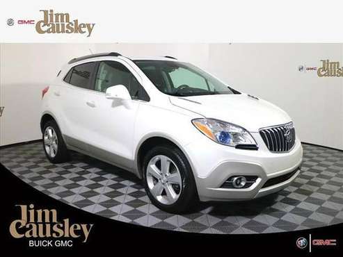 2015 Buick Encore SUV Leather - Buick White - cars & trucks - by... for sale in Clinton Township, MI
