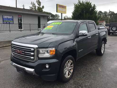 HURRY! 2017 GMC CANYON SLT CREW CAB 4 DOOR 4X4 W LTHR, ONLY 63K... for sale in Wilmington, NC