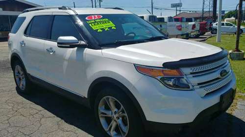 2013 FORD EXPLORER LIMITED 4WD for sale in ST CLAIRSVILLE, WV
