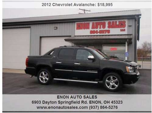 2012 Chevrolet Avalanche LTZ 4x4 4dr Crew Cab - cars & trucks - by... for sale in Enon, OH