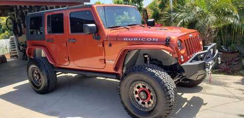 2009 V8 Jeep JK Wrangler Rubicon W/Hemi, CA Smog Legal - cars & for sale in Whittier, CA
