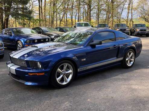 2008 Blue Ford Mustang GT Shelby, 4 6L, V8, 5 Spd, Leather, 13, 400 for sale in Dover, PA