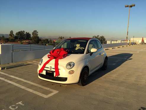 Gorgeous 2015 Fiat 500c EXTENDED WARRANTY UNTIL 100,000 - cars &... for sale in Fullerton, CA