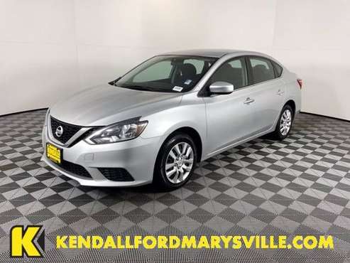 2017 Nissan Sentra Silver Low Price WOW! - - by for sale in North Lakewood, WA