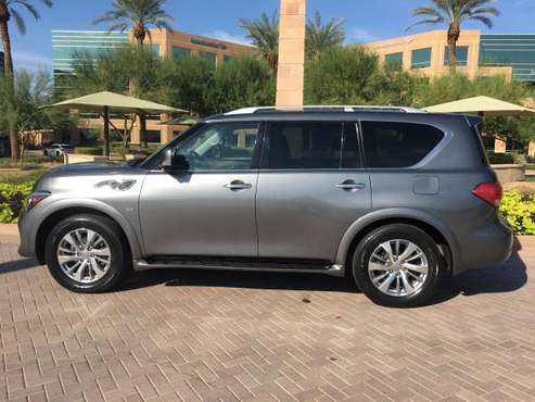 2015 Infiniti QX80 AWD 4wd Luxury SUV Low Miles Showroom Condition -... for sale in Scottsdale, AZ