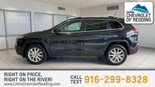 2014 Jeep Cherokee 4WD 4dr Limited - - by dealer for sale in Redding, CA