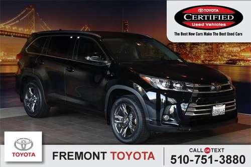 *2017* *Toyota* *Highlander* *Limited Platinum* - cars & trucks - by... for sale in Fremont, CA