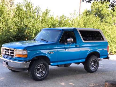 1995 Ford Bronco XL - cars & trucks - by owner - vehicle automotive... for sale in Porterville, CA