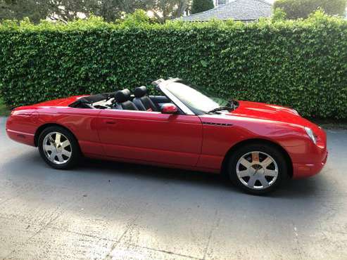 2002 Ford Thunderbird - 19k miles - MINT - cars & trucks - by owner... for sale in Delray Beach, FL