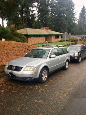 2002 VW Passat 4DR Wagon 1.8L Turbo $1000 OBO for sale in Vancouver, OR