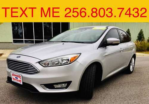 2015 FORD FOCUS TITANIUM ONLY 73K MILES!!! - cars & trucks - by... for sale in Gadsden, AL