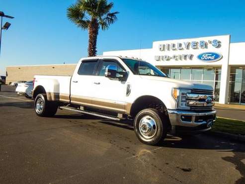 2018 Ford Super Duty F-350 DRW Diesel 4x4 4WD F350 Truck LARIAT Crew for sale in Woodburn, OR
