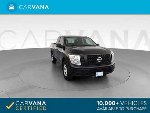 2017 Nissan Titan King Cab S Pickup 4D 6 1/2 ft pickup Black - FINANCE for sale in Chattanooga, TN
