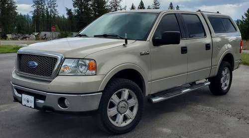 2006 Ford F150 Lariat (4X4) W/Color Matched Rader Topper! - cars for sale in Athol, WA