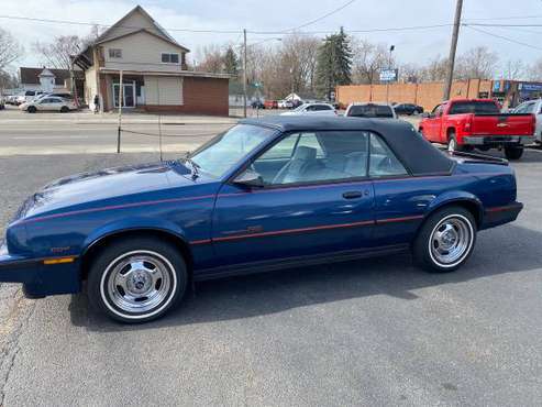1987 CHEVY CAVALIER RS CONVERTIBLE GARAGE KEPT - - by for sale in warren, OH