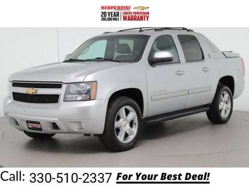 2013 Chevy Chevrolet Avalanche 1500 LT pickup Silver Ice Metallic -... for sale in Tallmadge, OH