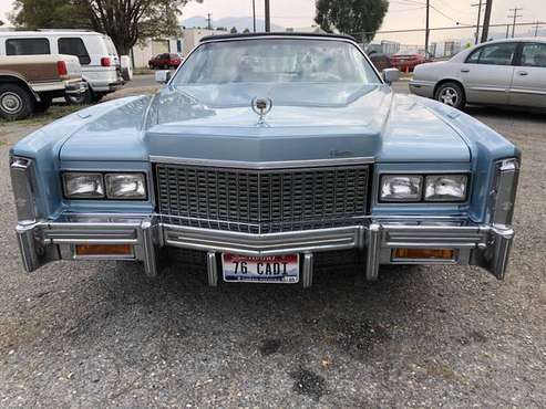 1976 Cadillac Eldorado Convertible - cars & trucks - by owner -... for sale in Salmon, UT