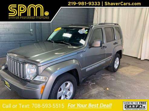 2012 Jeep Liberty Sport suv GRAY - cars & trucks - by dealer -... for sale in Merrillville, IL