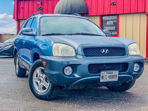 2002 HYUNDAI SANTA FE 76, 000 MILES ONLY - - by dealer for sale in Lubbock, TX