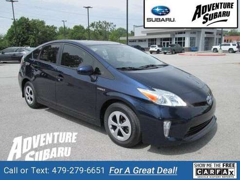2013 Toyota Prius Two hatchback Blue - - by dealer for sale in Fayetteville, OK
