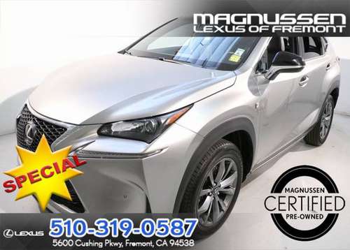 2016 Lexus NX FWD 4D Sport Utility / SUV 200t F Sport for sale in Fremont, CA