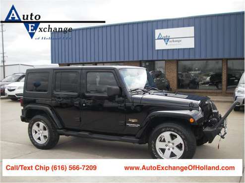 2012 Jeep Wrangler Unlimited Sahara - cars & trucks - by dealer -... for sale in Holland , MI
